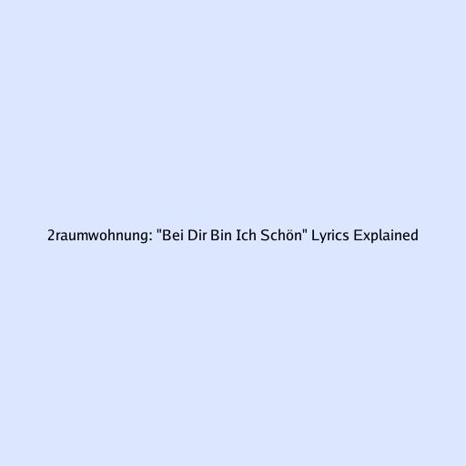 2raumwohnung: